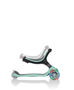 Globber Go Up Foldable Lights Scooter - Mint