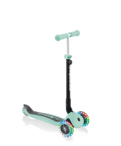 Globber Go Up Foldable Lights Scooter - Mint