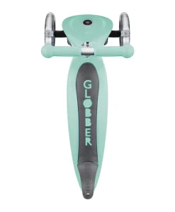 Globber Go Up Foldable Lights Scooter - Mint