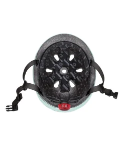 Globber GO-UP Lights Helmet - Mint Green