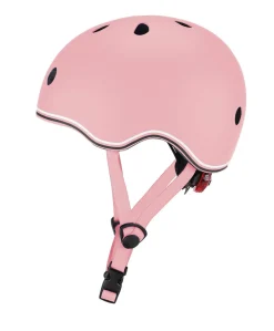 Globber GO-UP Lights Helmet - Pastel Pink