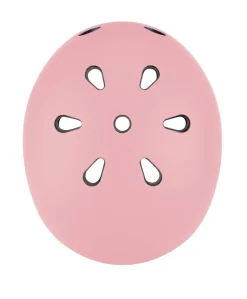 Globber GO-UP Lights Helmet - Pastel Pink