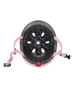 Globber GO-UP Lights Helmet - Pastel Pink