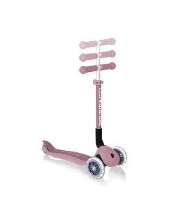 Globber Junior Foldable Lights Eco - Berry