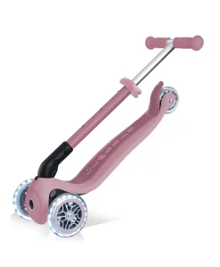 Globber Junior Foldable Lights Eco - Berry