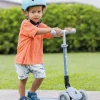Globber Junior Foldable Lights Eco - Blueberry