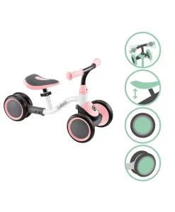 Globber Learning Bike - Pastel Pink