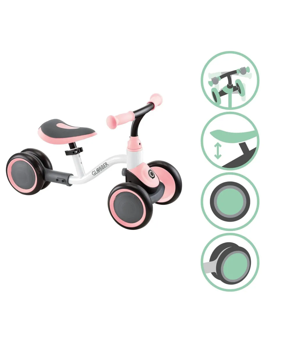 Globber Learning Bike - Pastel Pink
