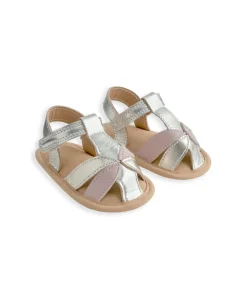 Gold Metallic Sandals