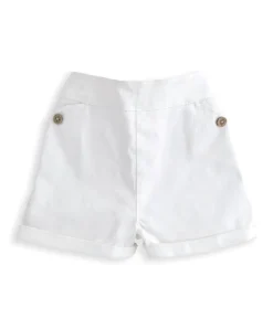 Grandad Collar Shirt & Shorts Set (2 Pieces)