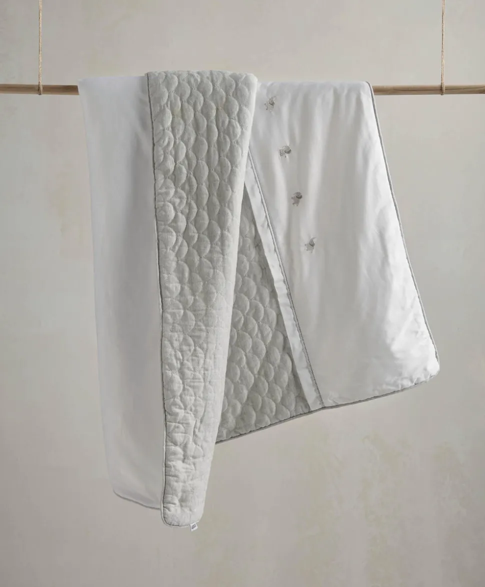 Grey Quilt (2.5 Tog) - Welcome to the World Elephant