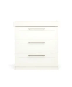 Hampden 2 Piece Cotbed Set with Dresser Changer - White
