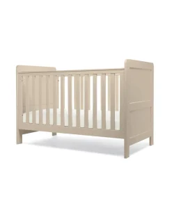 Hampden Cotbed & Essential Airflow Pocket Spring Cotbed Mattress Bundle - Cashmere