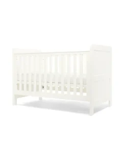 Hampden Cotbed & Essential Airflow Pocket Spring Mattress Bundle - White
