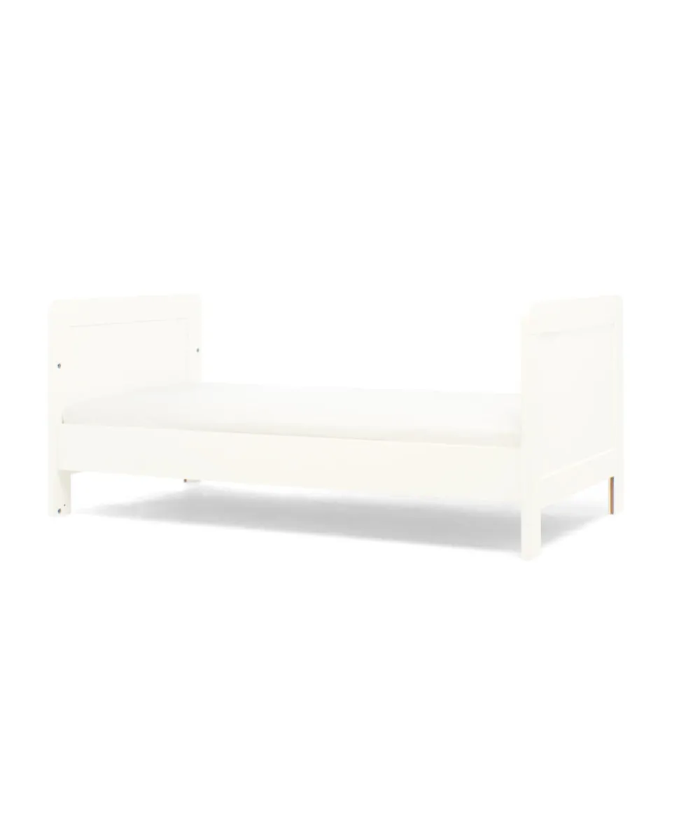 Hampden Cotbed & Essential Airflow Pocket Spring Mattress Bundle - White