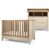 Harwell 2 Piece Convertible Cot Set with Dresser Changer - Cashmere