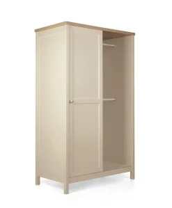 Harwell 3 Piece Convertible Cot Range with Dresser Changer & Wardrobe - Cashmere
