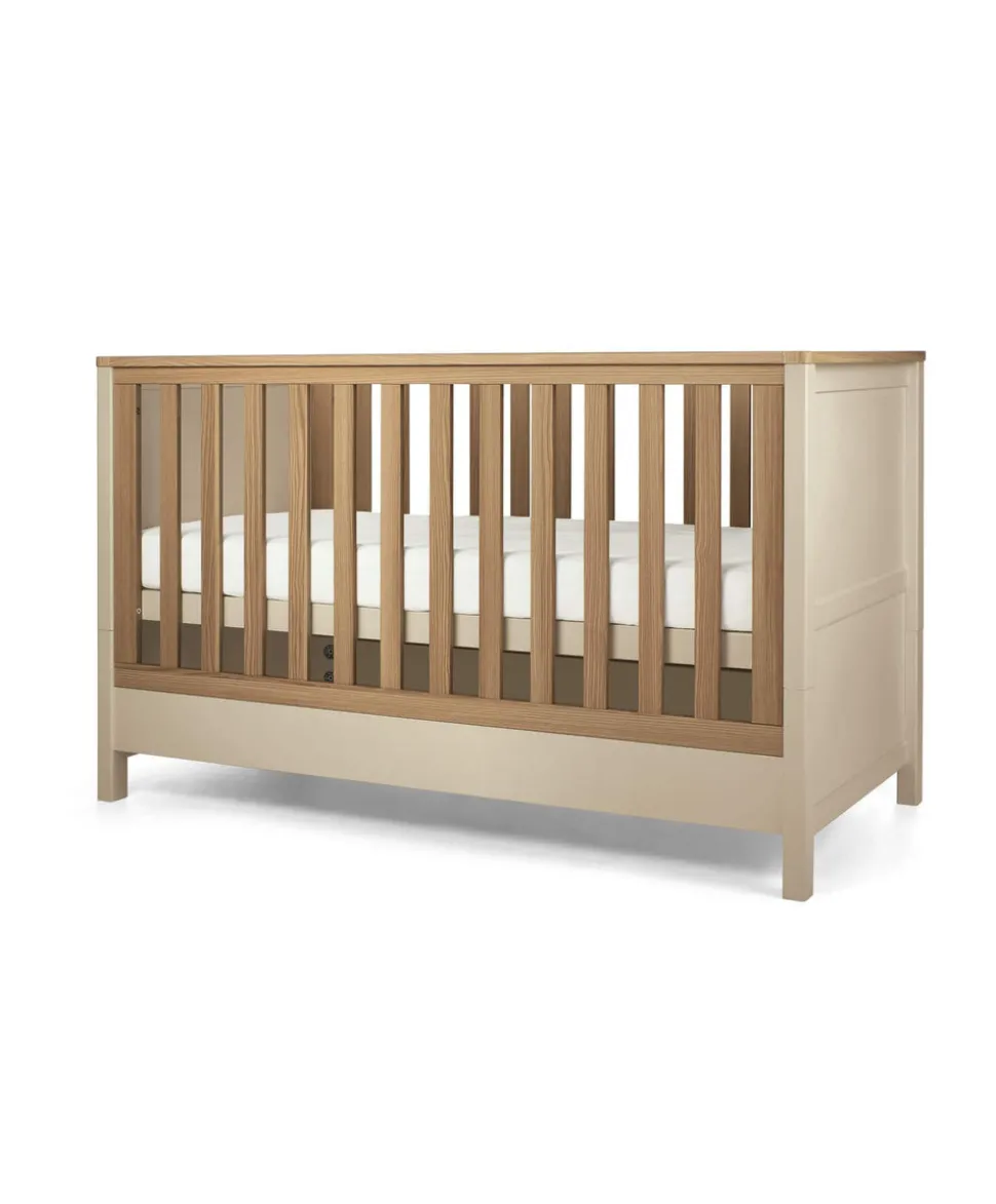 Harwell 3 Piece Cotbed Range with Dresser Changer & Wardrobe - Cashmere
