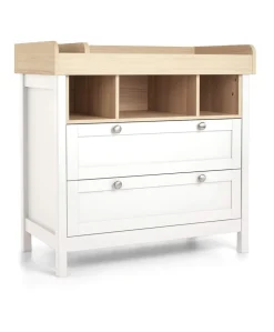 Harwell 3 Piece Cotbed Range with Dresser Changer & Wardrobe - White