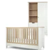 Harwell Cotbed & Wardrobe Furniture Set - White