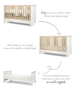 Harwell Cotbed - White
