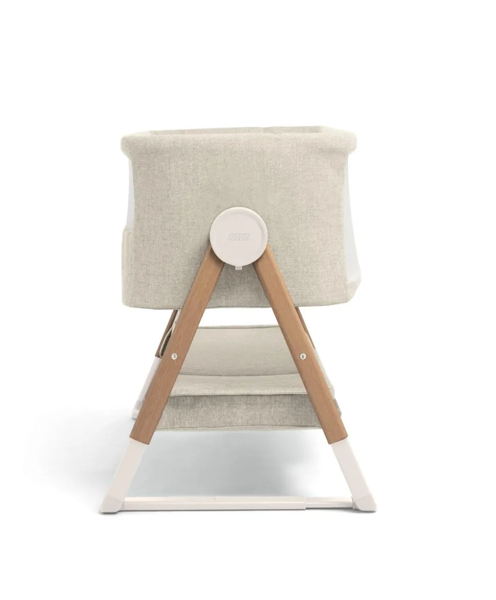 Harwell Nursery Bundle with Lua Bedside Crib (6 Piece) – Cashmere