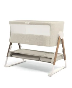 Harwell Nursery Bundle with Lua Bedside Crib (6 Piece) – White