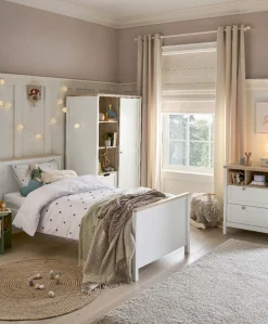 Harwell Single Bed - White