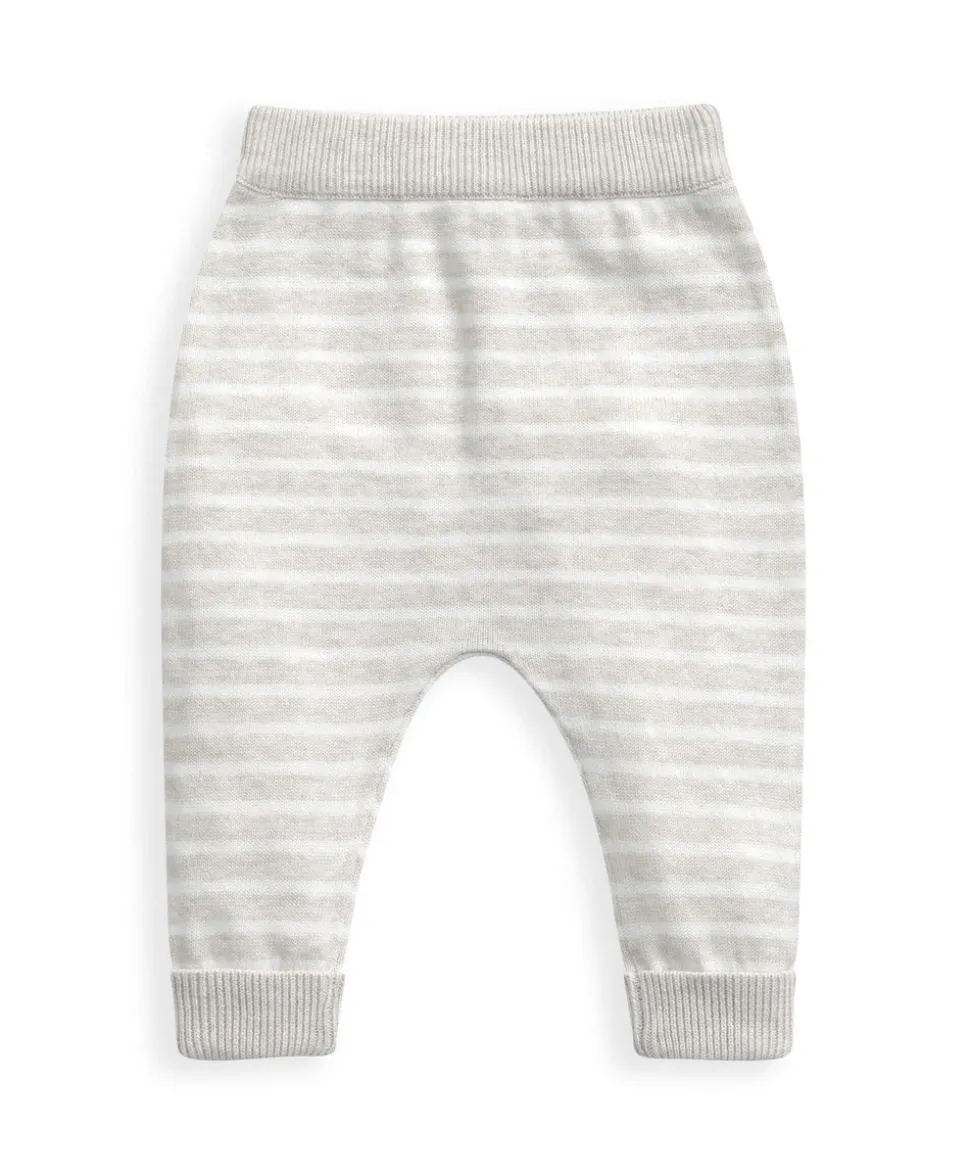 Hello World Knit Set (2 Piece) - Beige