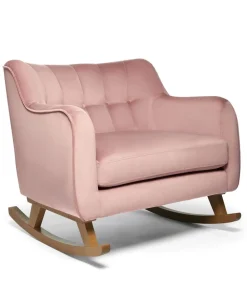 Hilston Cuddle Chair - Blush Velvet