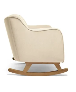Hilston Cuddle Chair & Footstool Set - Camel Woven