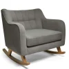 Hilston Cuddle Chair - Grey Woven