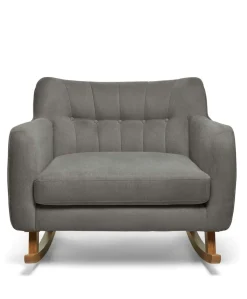 Hilston Cuddle Chair - Grey Woven