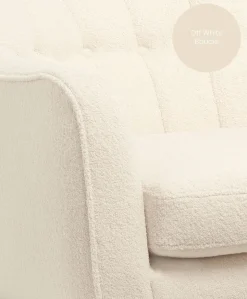 Hilston Cuddle Chair - Off White Boucle