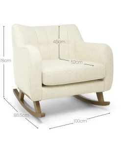 Hilston Cuddle Chair - Sandstone Textured Weave