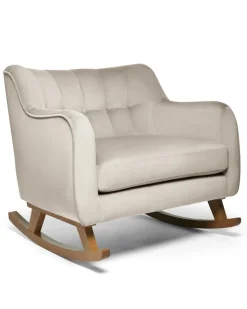 Hilston Cuddle Chair - Stone Velvet