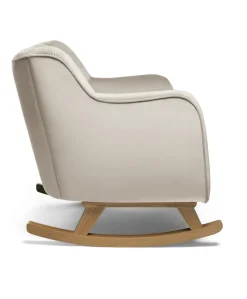 Hilston Cuddle Chair - Stone Velvet