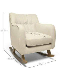 Hilston Nursing Chair - Camel Woven