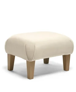 Hilston Nursing Chair & Footsool Set - Latte Velvet