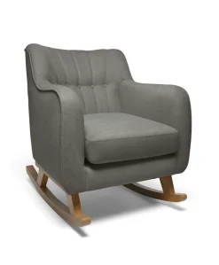 Hilston Nursing Chair - Grey Woven