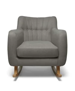 Hilston Nursing Chair - Grey Woven