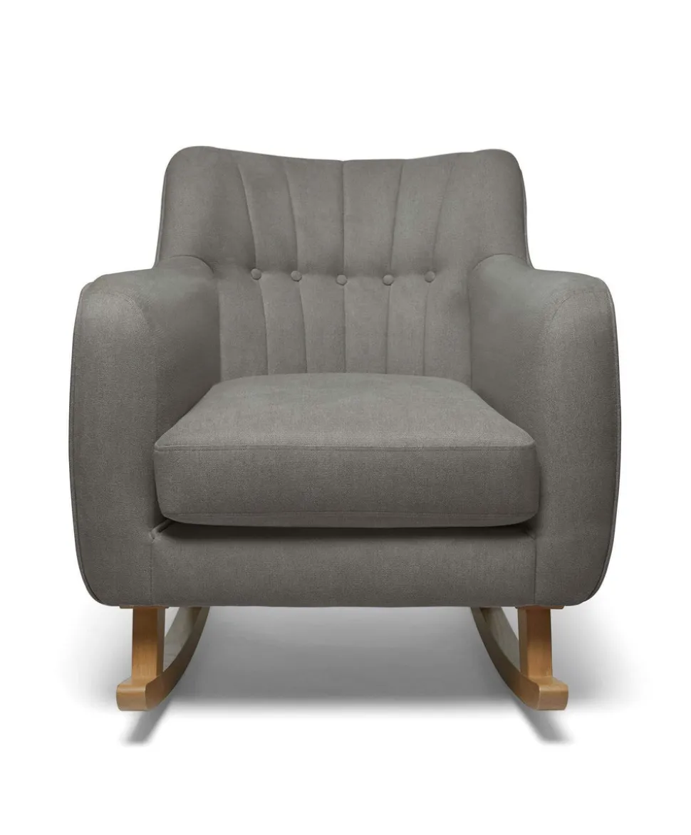 Hilston Nursing Chair - Grey Woven