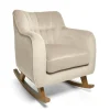 Hilston Nursing Chair - Latte Velvet