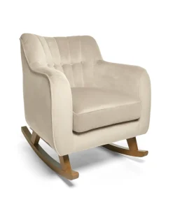Hilston Nursing Chair - Latte Velvet