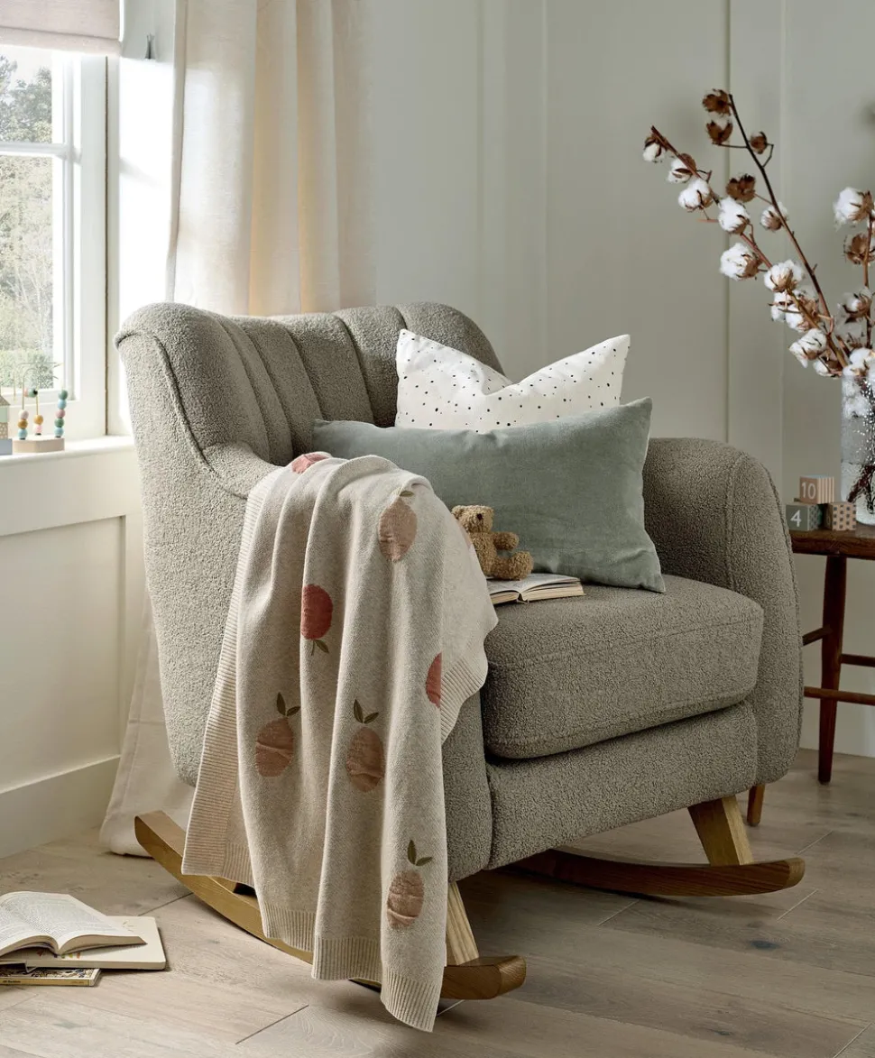 Hilston Nursing Chair - Mink Boucle