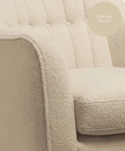 Hilston Nursing Chair - Oatmeal Boucle