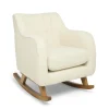 Hilston Nursing Chair - Oyster Chenille Boucle