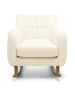 Hilston Nursing Chair - Sandstone Textured Weave