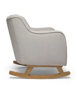 Hilston Nursing Chair - Silver Woven