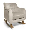 Hilston Nursing Chair - Stone Velvet